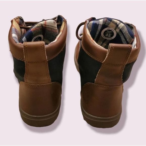 Lems Size 45 Boulder Boot Navy/Stout Leather Canvas Nylon Ankle Boots Men’s 11.5 - Picture 5 of 8